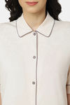 Triumph Cotton Loungewear Dress - Fresh Powder — thumbnail 4